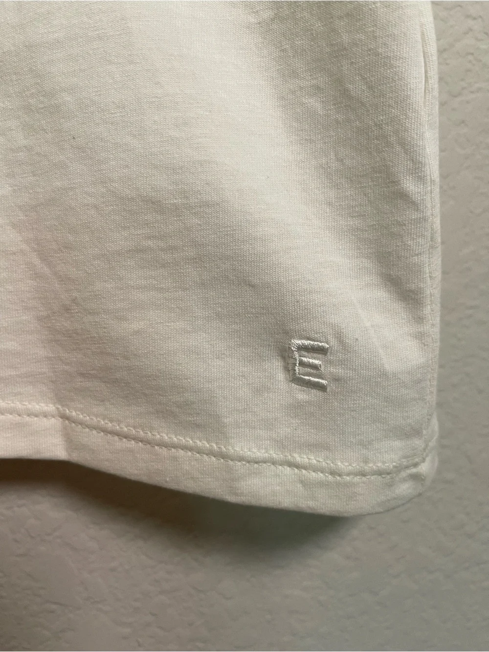 Everlane Men’s The Uniform Organic Crew Size XXL Slim Fit in Ivory - Picture 9 of 15